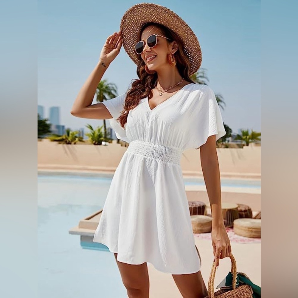 Catching Memories Short Sleeve Summer Dresses